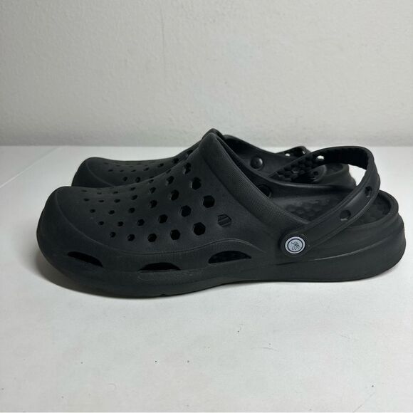 Joybees Mens 12 Active Clog black Breathable Shoes Sandals slip on water - Picture 2 of 11